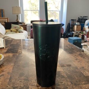 black starbucks tumbler